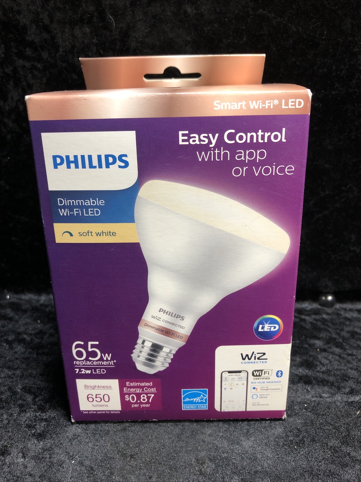 Philips Smart Wi-Fi LED 7.2-Watt Energy Saving Plug-In Color Changing Light gallery