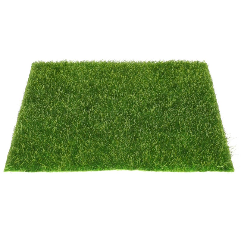 Simulated Moss Decoration Artificial Grass Mats Decorative Faux Green gallery