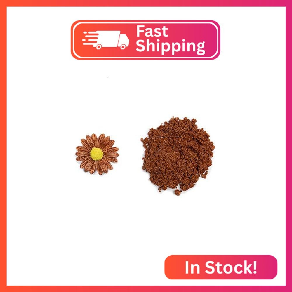 Copper Edible Luster Dust | 6 Grams Food Grade Cake Dust Shimmer Powdered, Edibl gallery