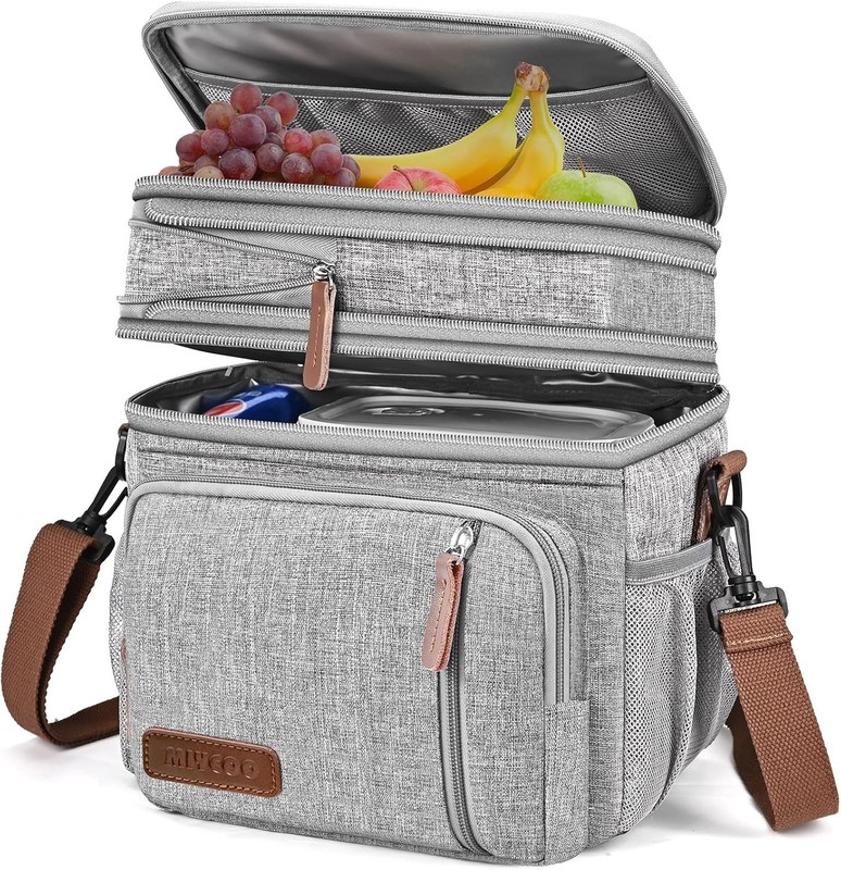 Elegant Leakproof Lunch Bag with Adjustable Strap - Perfect for Everyday Use 15L gallery