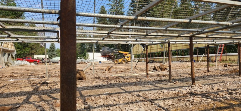 Greenhouse Frame Disassembled, Includes Several Accessories gallery