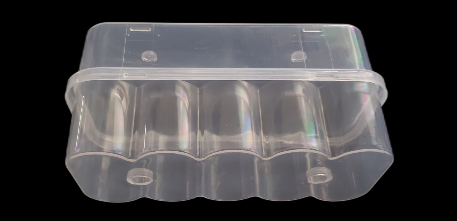 Clear Plastic 10 x 10mL Vial Storage Box Case gallery