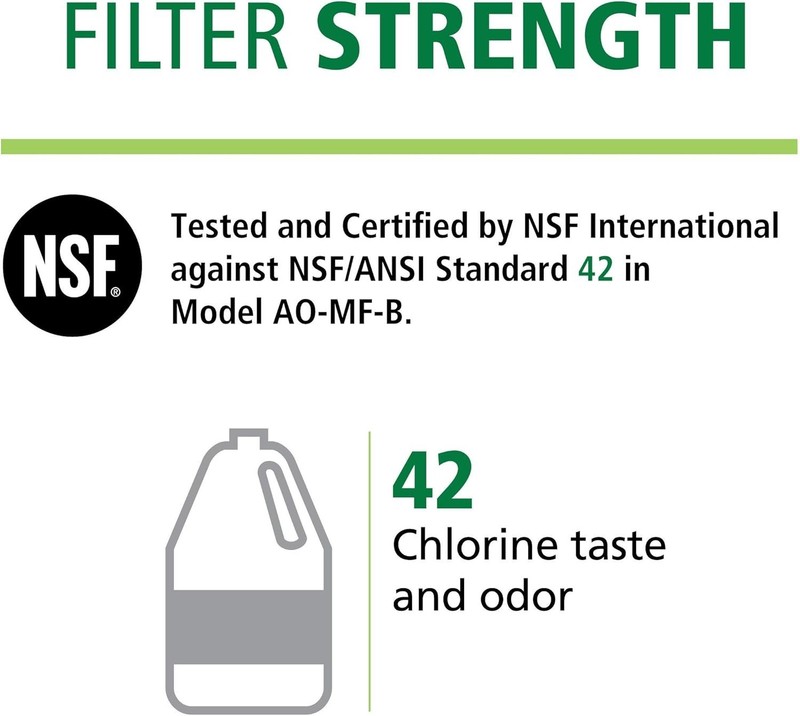 Replacement Filter Cartridges for A.O. Smith Under Sink System - 6 Life gallery