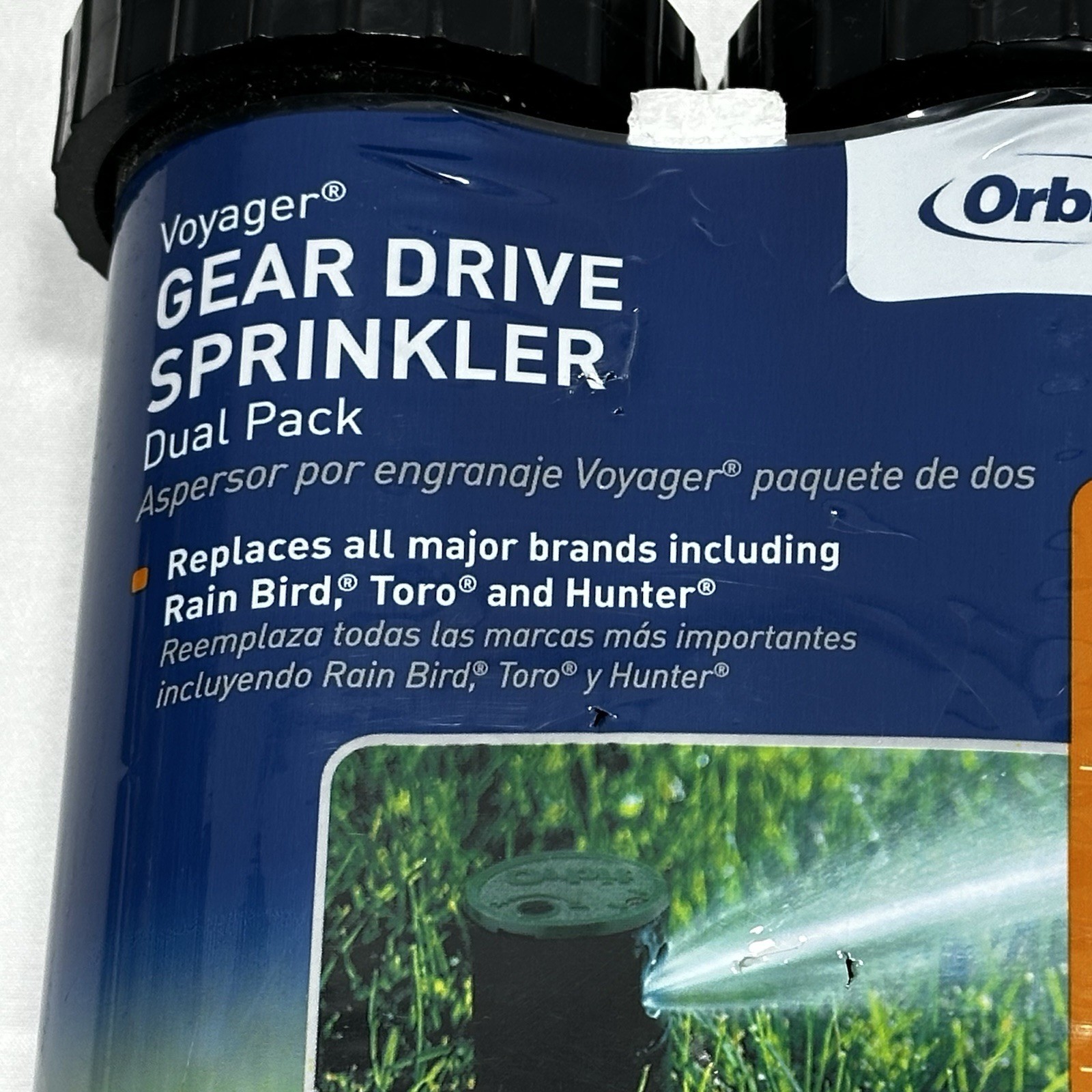 Orbit Voyager 3/4” Female Connect Gear Drive Sprinkler Dual Pack Up to 45' 55461 gallery