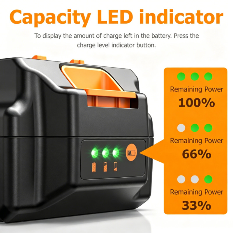 2Pack For WORX 40V MAX Extend Lithium Battery 40 Volt WA3580 WA3747 WA3877 WG580 gallery