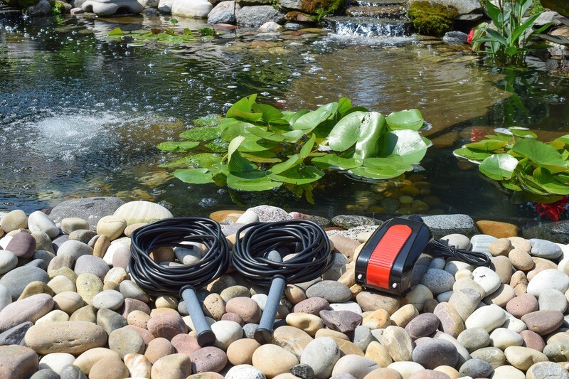 EasyPro CAS2 Compact Adjustable Flow Aeration System for Ponds up to 2000 gal. gallery