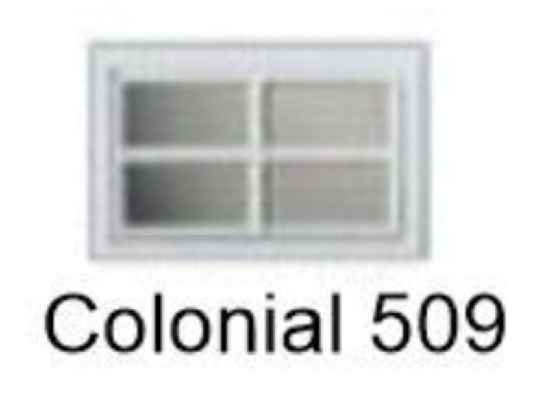 CLOPAY Colonial 509 Replacement Window Inserts /Short Panel Garage Door White gallery