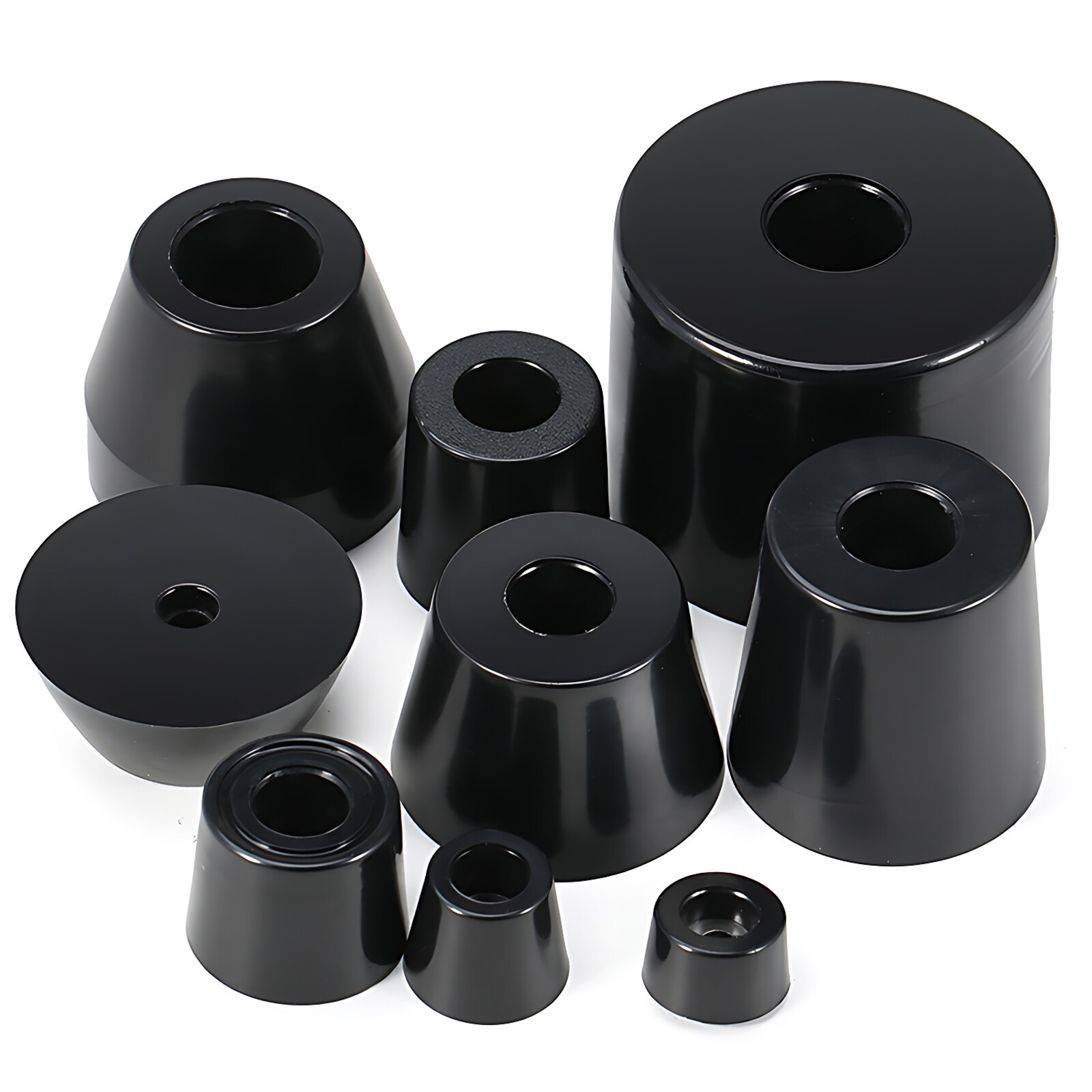 Rubber Feet Small & Large For Speaker Cabinets Flight Case Amplifier ALL SIZES gallery