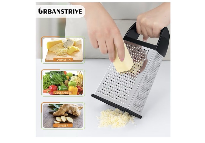 Cheese Grater with Container Box Grater Stainless Steel Graters for Kitchen Chee gallery