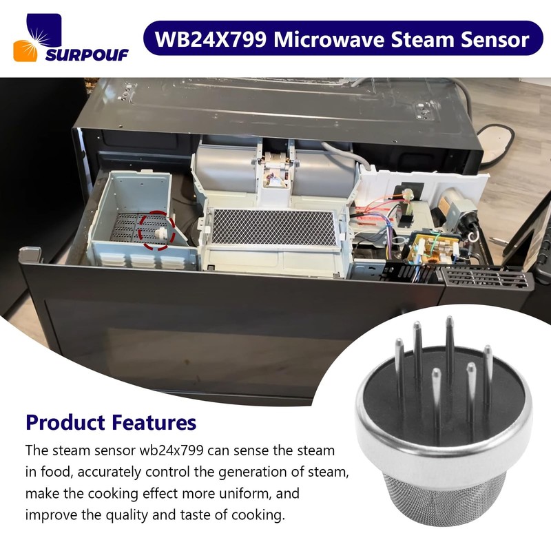 SURPOUF WB24X799 Microwave Steam Sensor Temperature as pic gallery