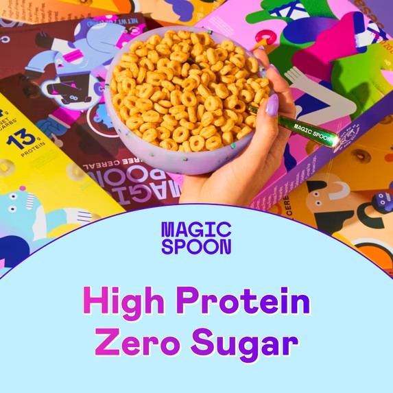 Magic Spoon Cocoa Grain-Free Breakfast Cereal, 7 oz Box (3 PACK) FREE SHIPPING gallery