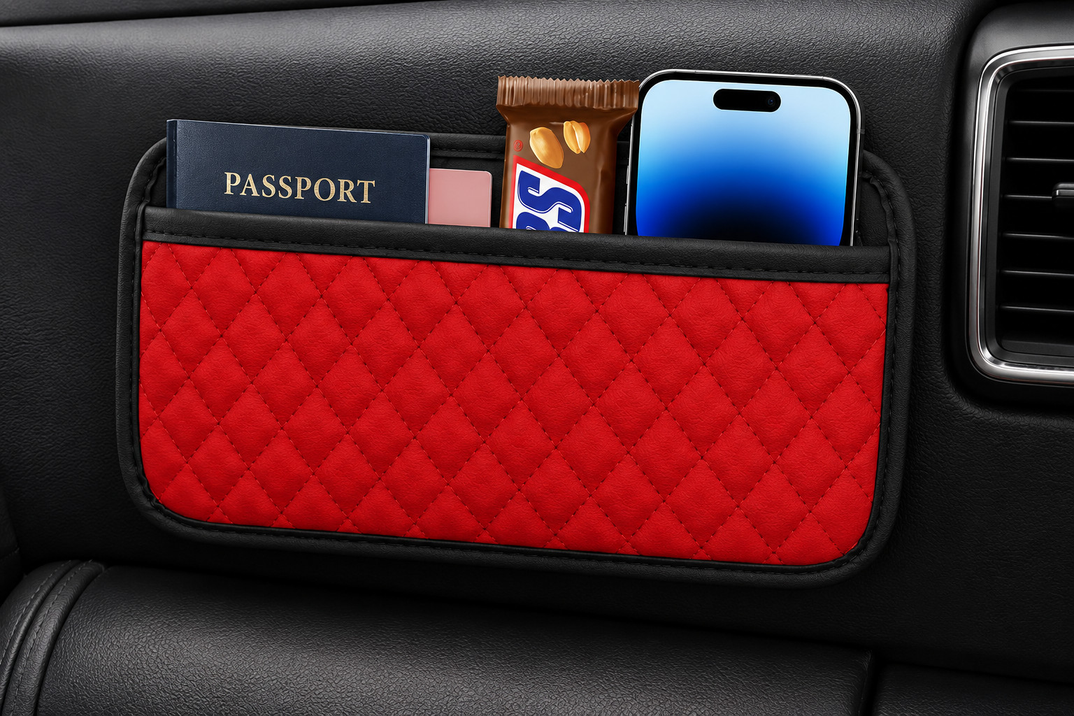 Osilly Universal Car Seat Side Storage Pocket Organizer Large gallery