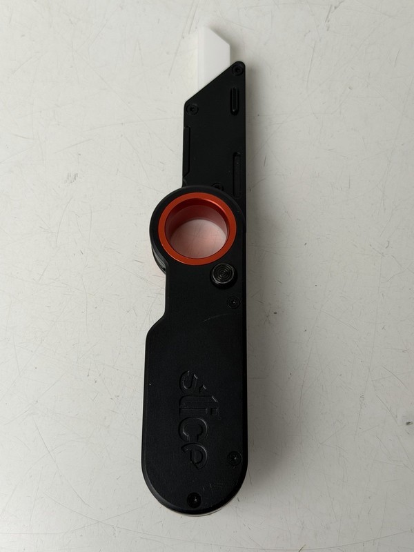 Slice Ceramic Utility Folding Box Knife Cutter Black Orange - USED gallery