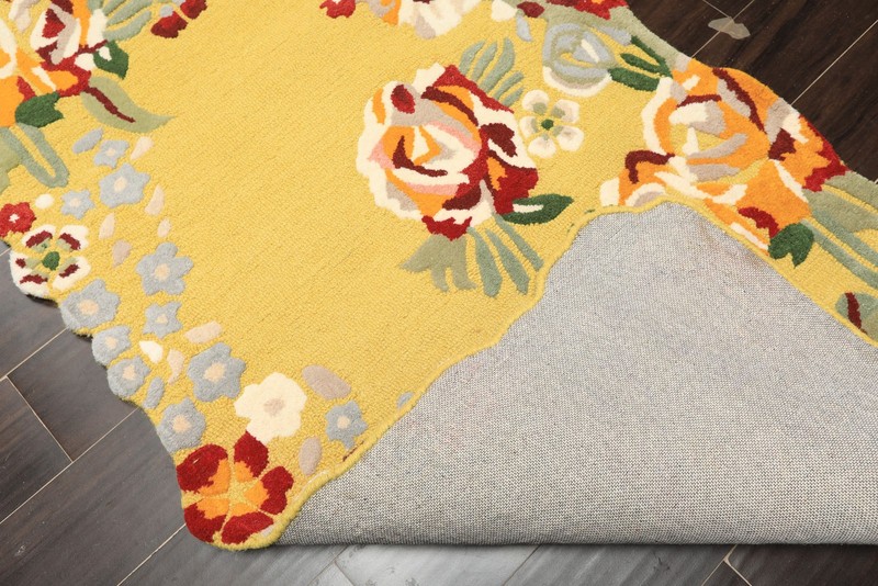 Irregular Shape Multi Size & Color Plush Pile Rug gallery
