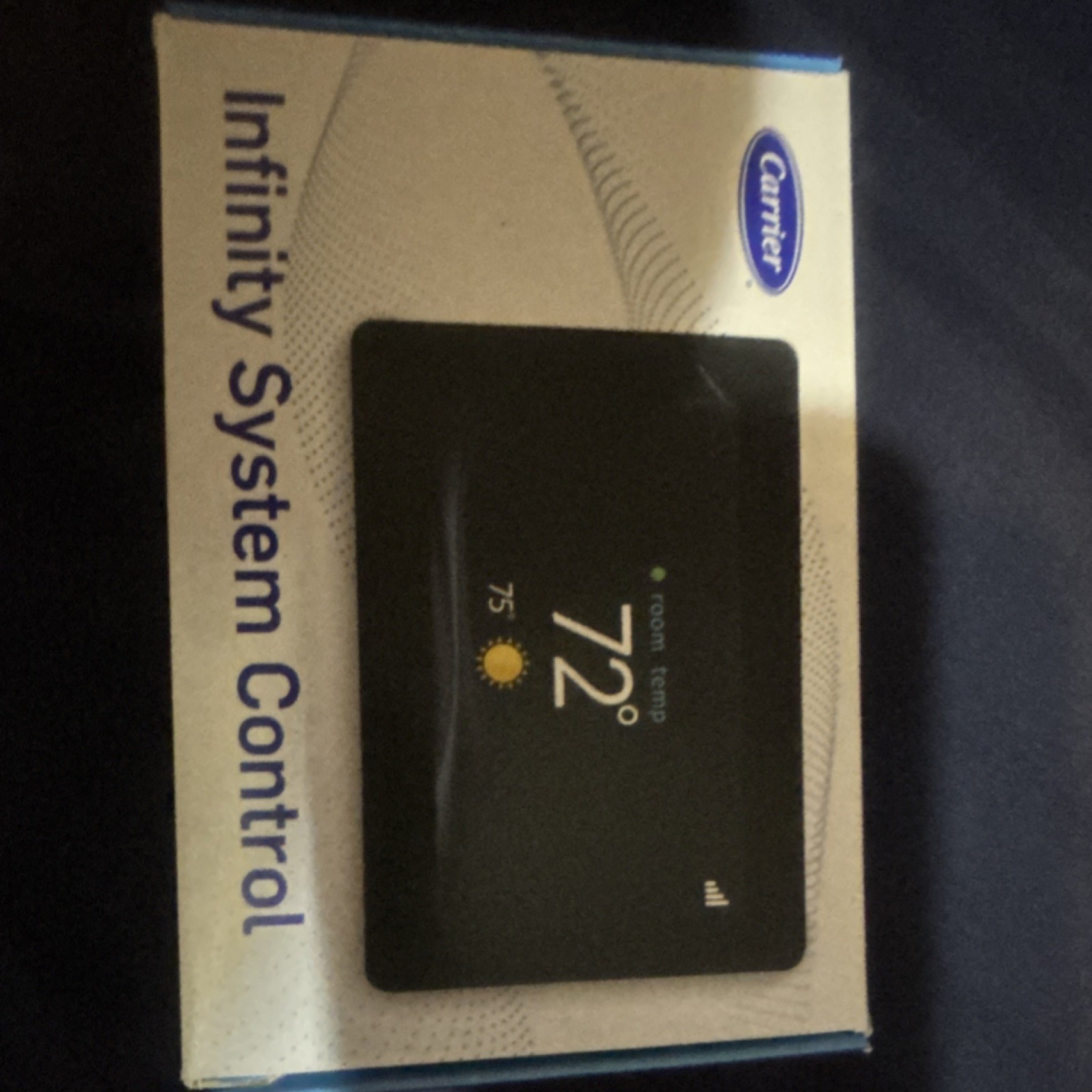 Carrier SYSTXCCITC01-C Programmable Thermostat Black Rectangular gallery
