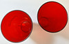 Lot of 2 - Coca Cola Red Plastic Model 5224 Restaraunt Tumblers/Cups - Carlisle gallery