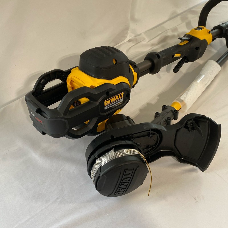 DEWALT FLEXVOLT 60V 15in String Trimmer, Tool Only - Yellow/Black gallery