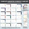 Deluxe Boxed Sympathy Card Assortment, 15 Cards gallery