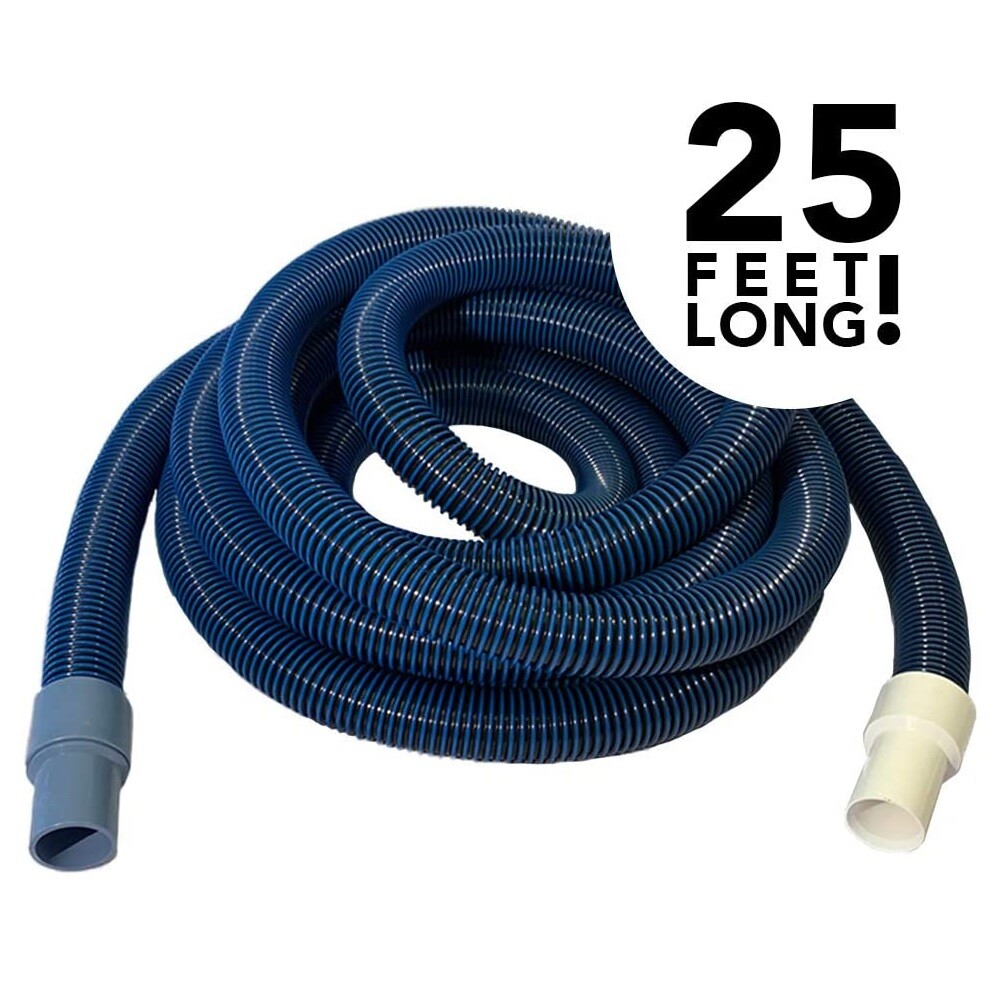 Puri Tech Inground Swimming Pool Vacuum Hose 1.5 inch X 25 feet with Swivel Cuff gallery