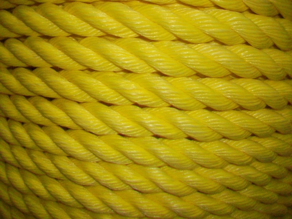 1" Diameter Yellow Poly Polypropylene Rope Boat Dock Work Tree Pick Your Length