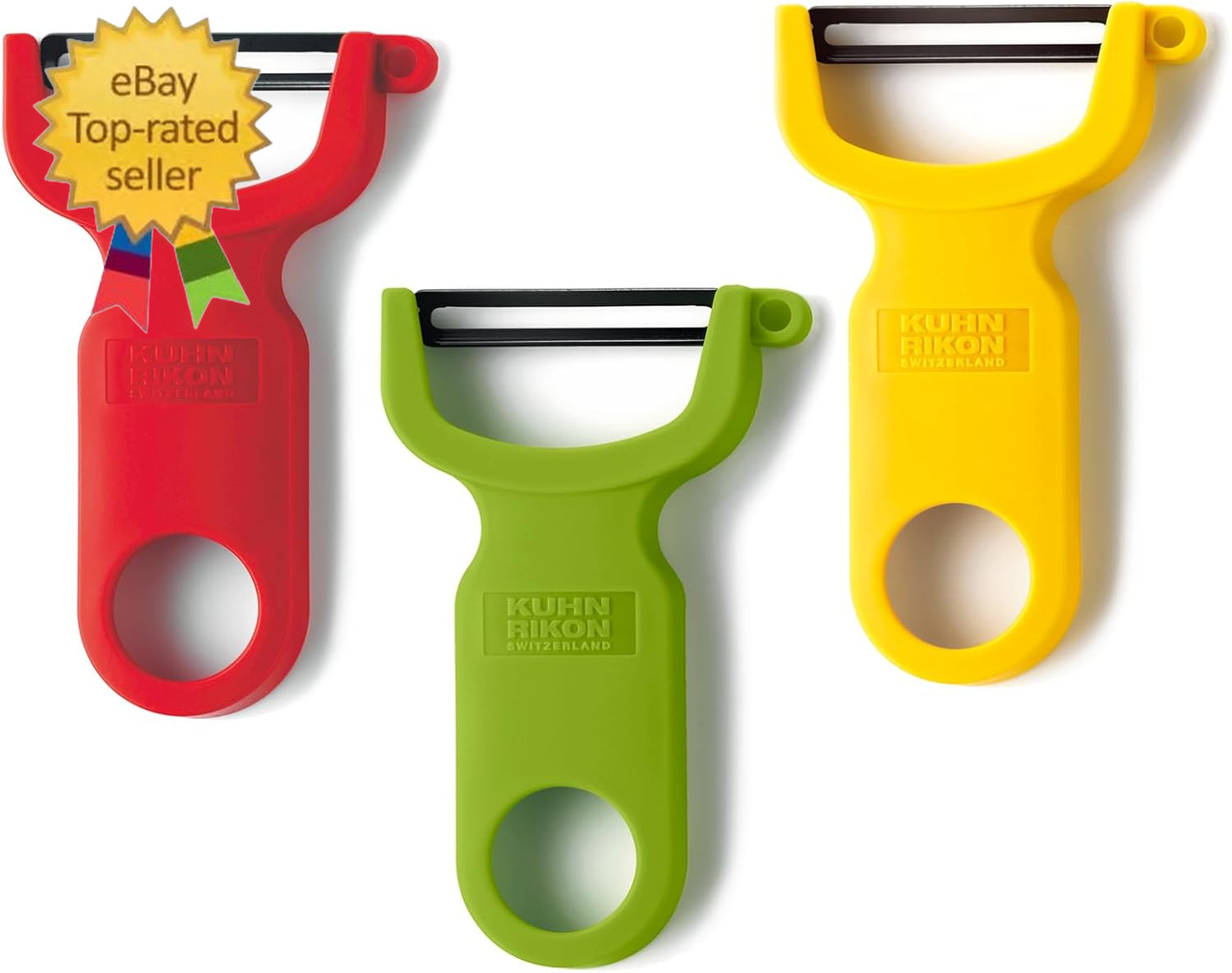 Original Swiss Peeler 3-Pack Red/Green/Yellow gallery