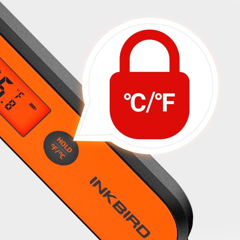 INKBIRD Wireless Probe Meat Thermometer BBQ Glove Instant Read Candy Thermometer gallery