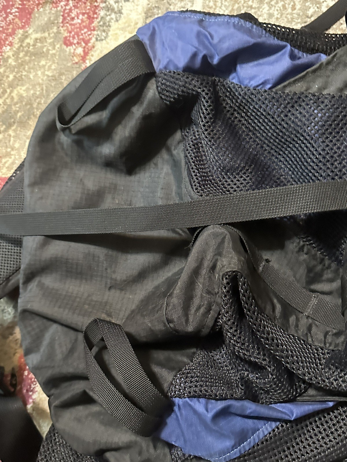 Vintage Gregory G-pack Backpack Hiking Backpacking Blue Ultralight 4
