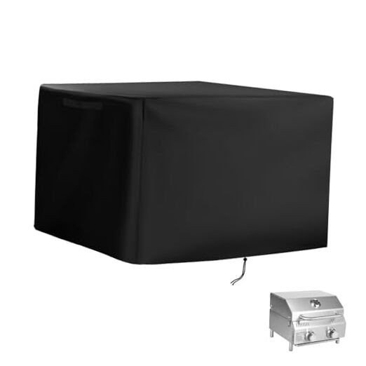 Grill Cover for Bestfire Tabletop 2 Burners Gas Grill, Heavy 18"L x 16"D x 14"H gallery