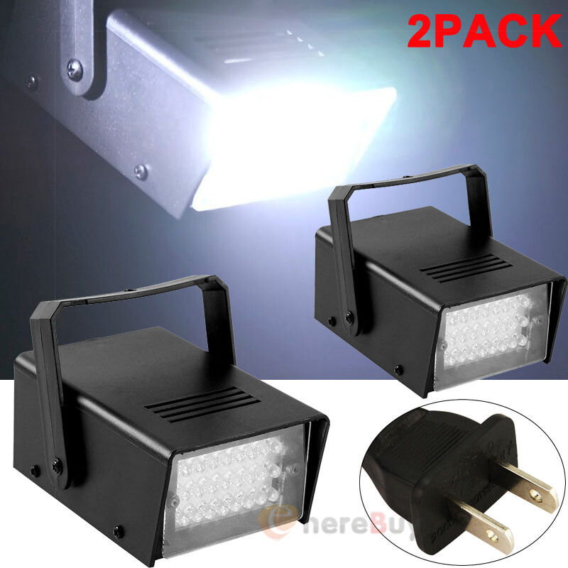 2 Pack Attic Squirrel Repellent Flashing Strobe Light Speed Control Light USA gallery
