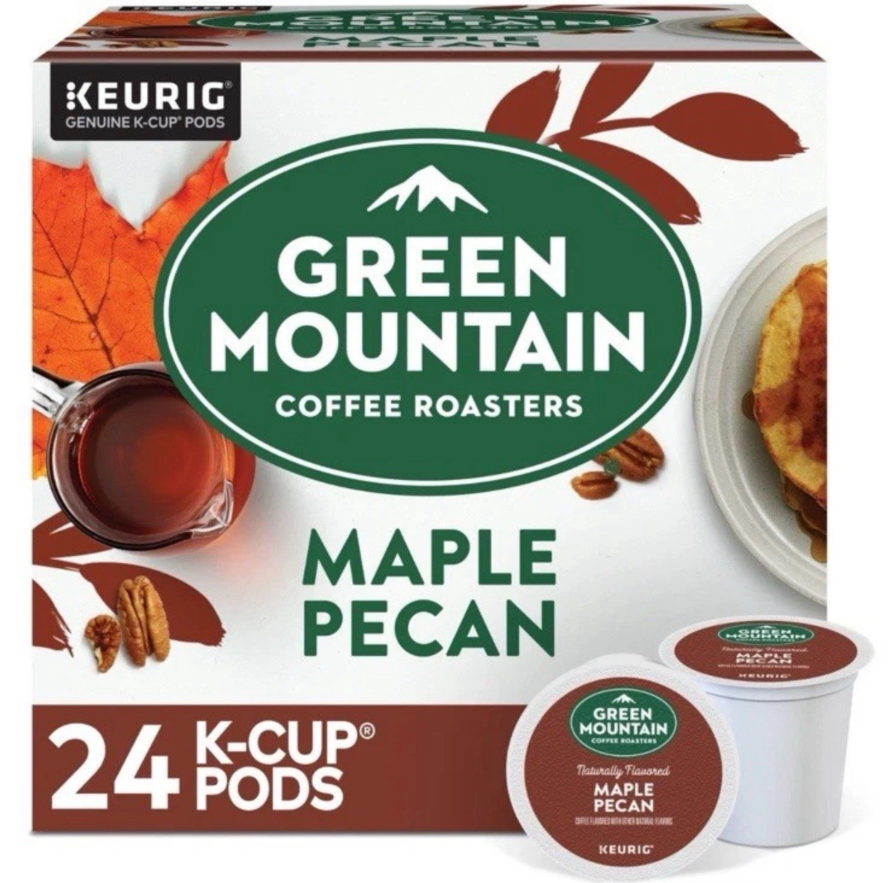 Keurig Maple Pecan Coffee K-cup 24 count exp 08-26-26 gallery