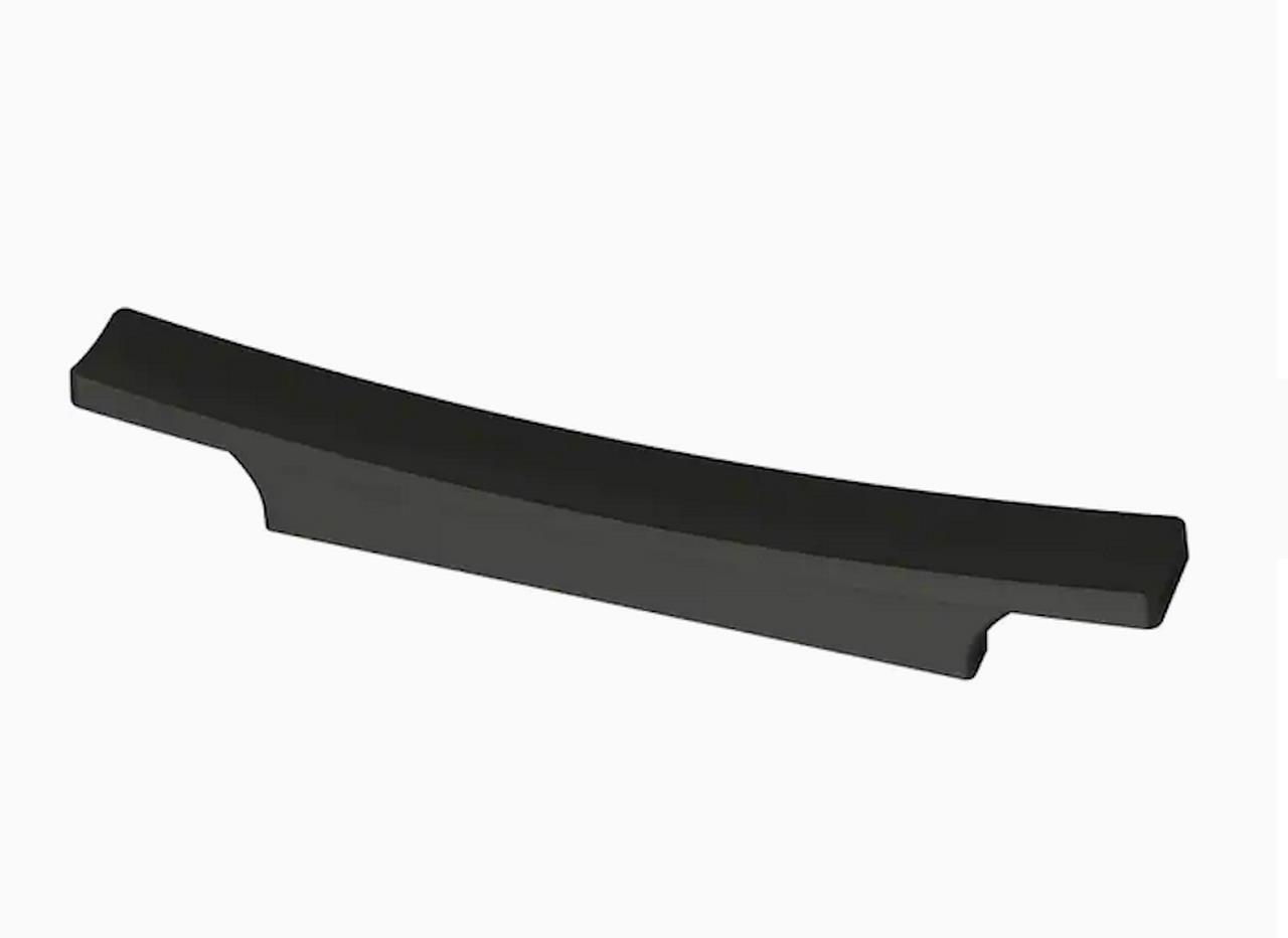 (12 Pack) 3" or 3-3/4" Flared Square Dual Mount Pull Flat Black gallery