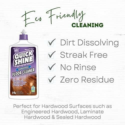 Quick Shine 2 Pack Smart Combo- Includes 1 Hardwood Floor Cleaner 27 FL oz gallery