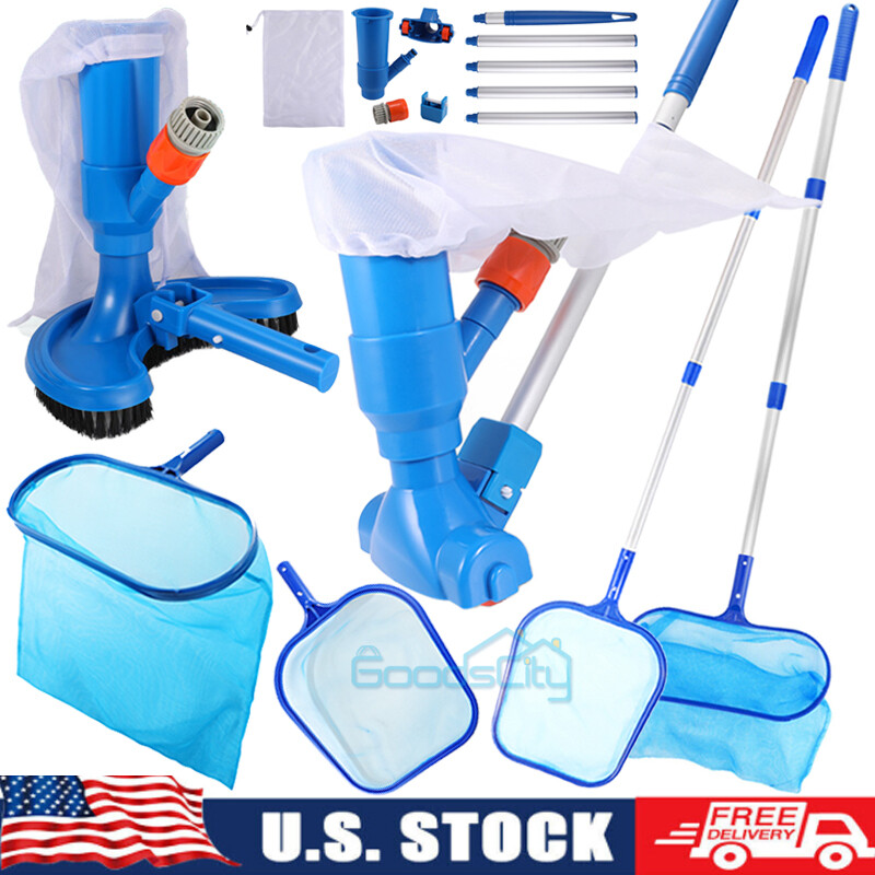 Swimming Pool Spa Suction Vacuum Head Cleaner Cleaning Kit Accessories Tool NEW gallery