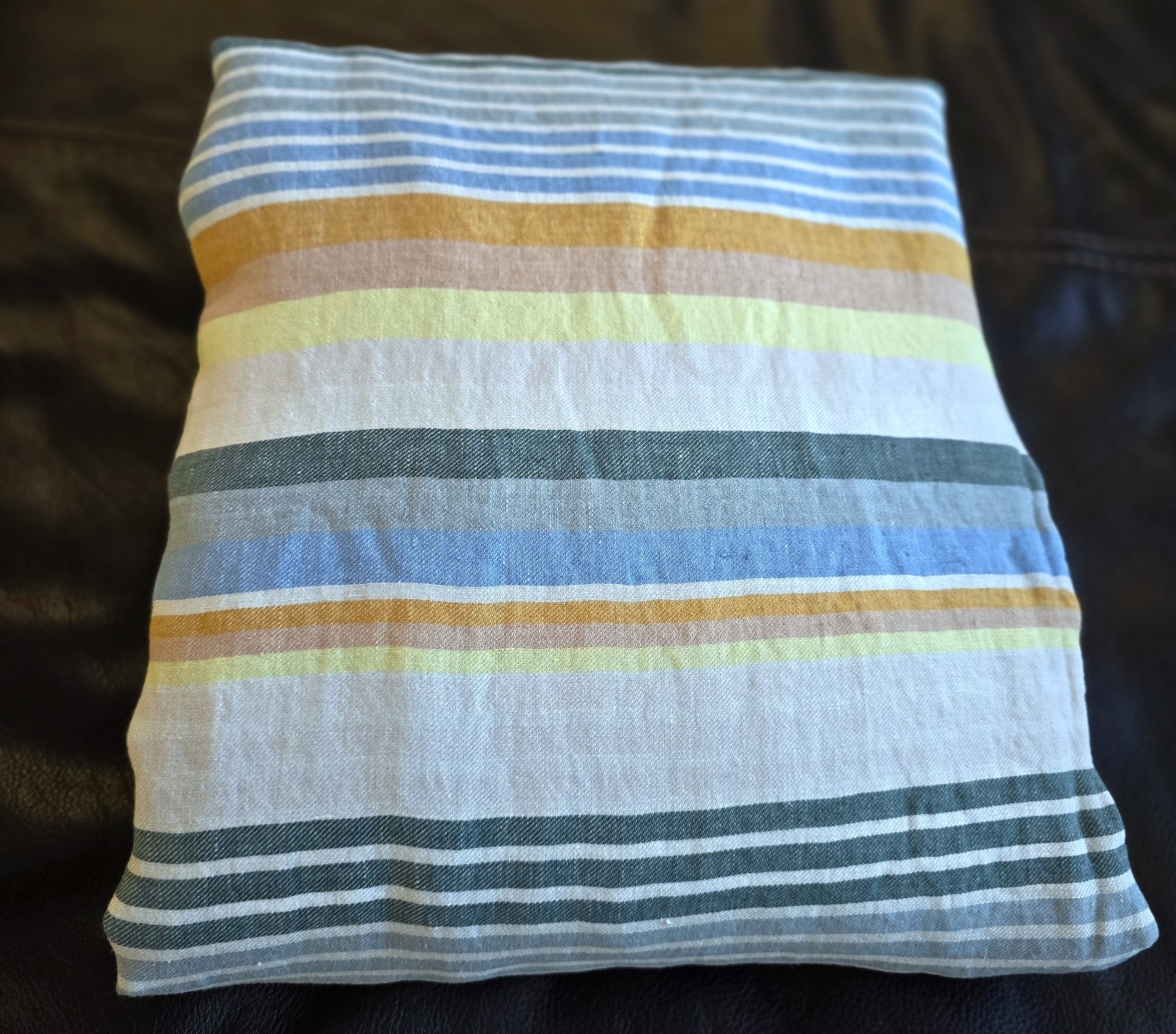 Brooklinen Washed Linen Duvet Cover Bungalow Reversible Full/Queen $369 #480 gallery
