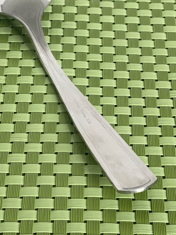Providence PLAZA Stainless Solid Serving Spoon Tradition Glossy USA Flatware gallery