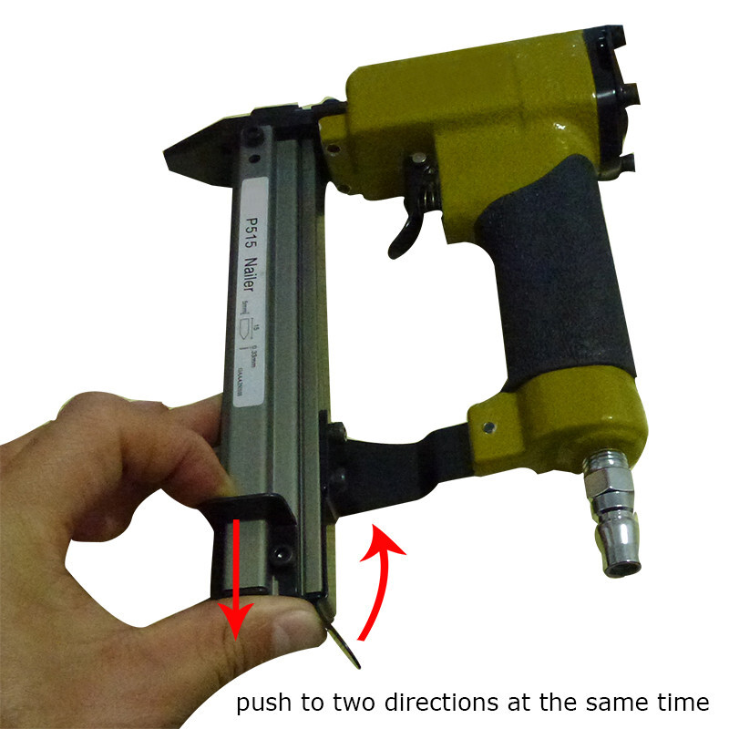 P515 Pneumatic Nail Gun Picture Frame Fixation 7.8"x1.69"x6.38" 2lb 4-7kg/cm2 gallery