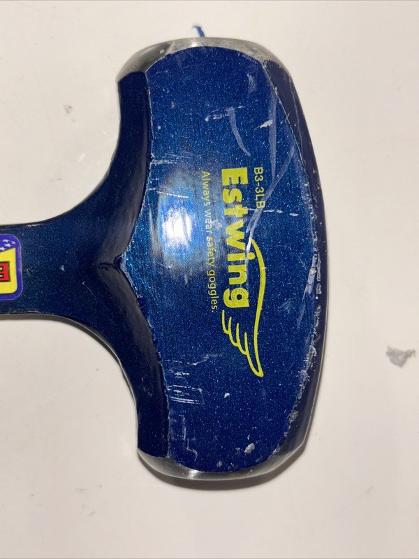 Estwing - BL353 Drilling/Crack Hammer - 3-Pound Sledge with Forged Steel Used 1 gallery