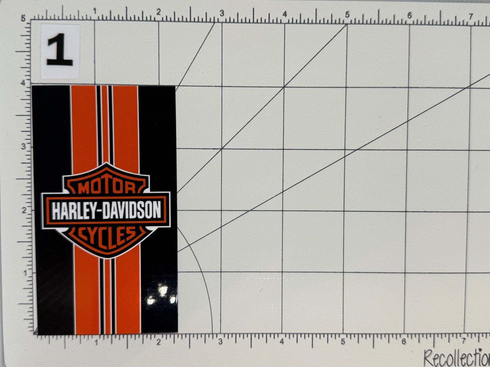 Motorcycle Vinyl Stickers Biker Shield & Bar Logo Hog Harley Chopper Road King gallery
