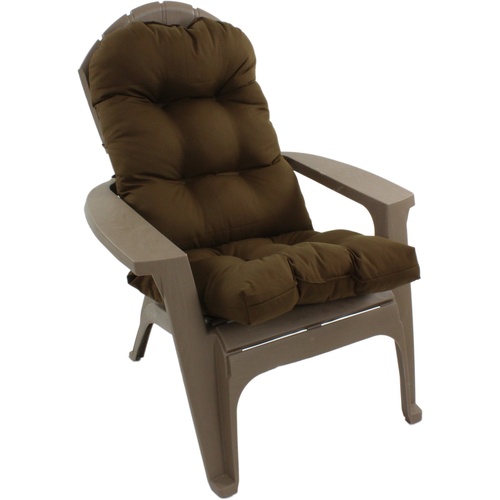 College Covers Everything Comfy Brown Indoor Outdoor Adirondack Cushion Patio gallery