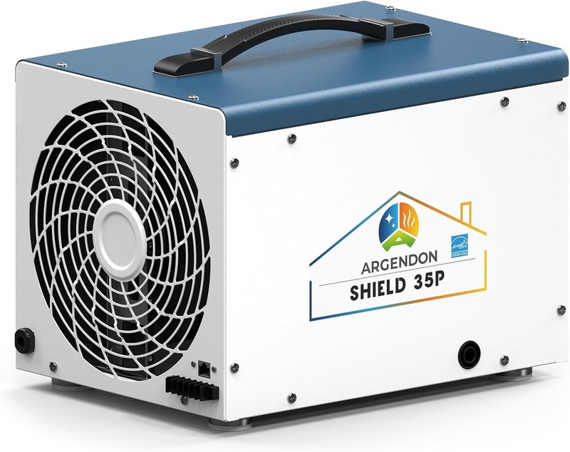 ARGENDON Shield 35P 70PPD Crawlspace Dehumidifier Basement w/Pump, 5-Y Warranty gallery