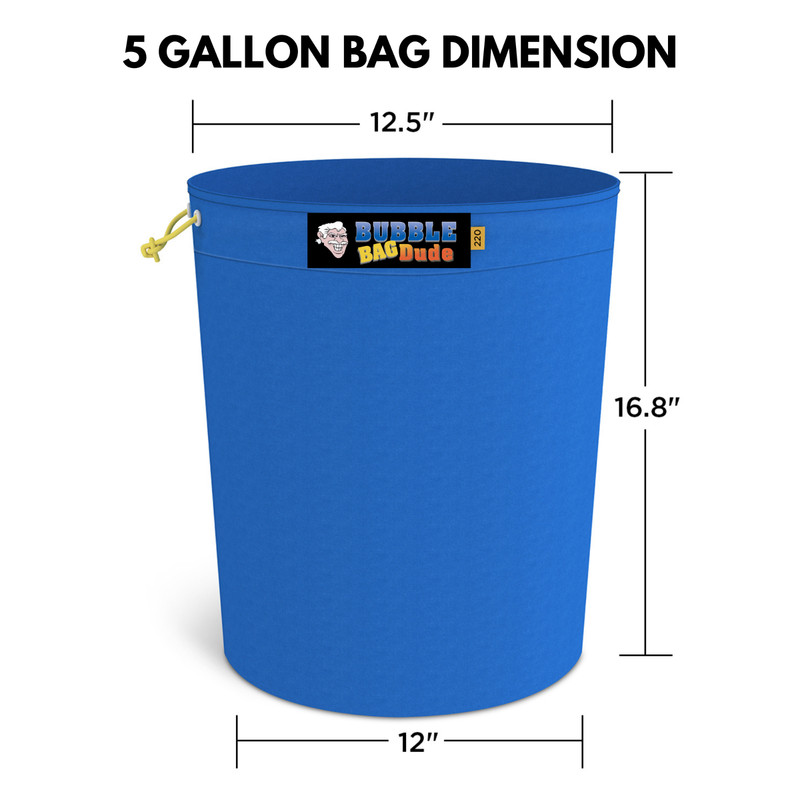 BUBBLEBAGDUDE Bubble Machine 5 Gallon with 8 Bag Kit Bubble Hash Bags Extractor gallery