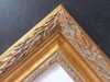 8 X 10 STANDARD SIZE PICTURE FRAME 2 5/8" WIDE ORNATELY CARVED GOLD LEAF SCOOP gallery