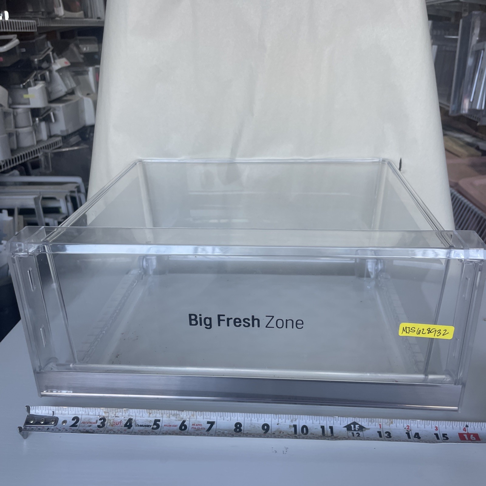 Clear Crisper Pan Compatible Refrigerator MJS628932 (s26) gallery