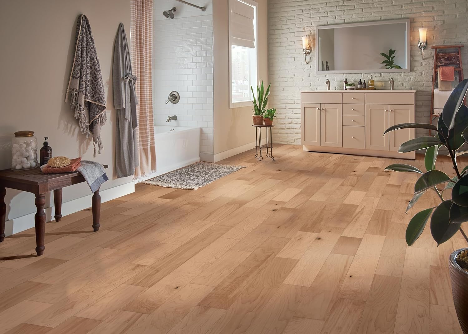 Waterproof Click-Lock Engineered Hardwood Flooring - 6.5" Wide, 21.31 Sq.Ft. gallery