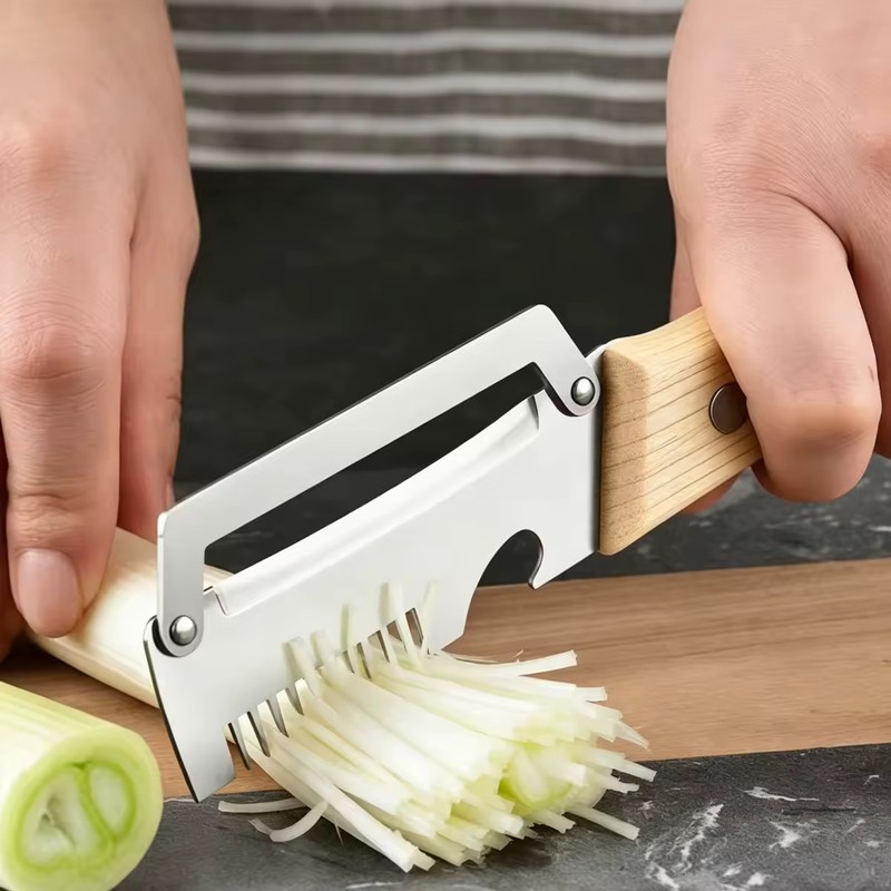 NEW 2 in 1 Multi-Functional Vegetable Peeler for Kitchen Stainless Steel Peeler gallery