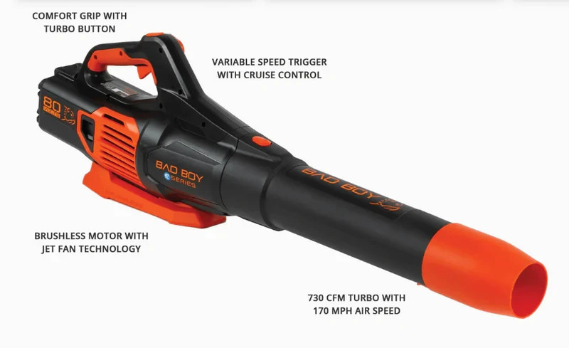 BAD BOY 80V BRUSHLESS HANDHELD BLOWER - 088-7520-00 gallery