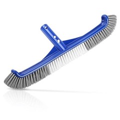 Pool Head, 17″ Pooles for Cleaning Pool Walls, Curved Ends High Large Brush
