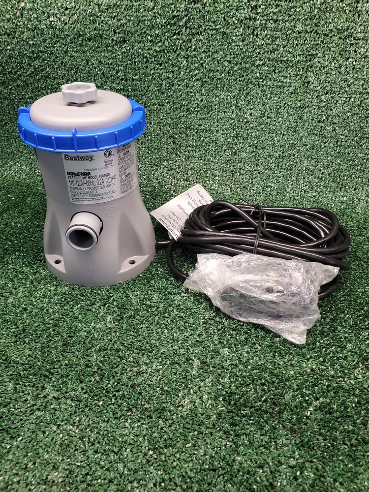 Bestway Flowclear Pool Filter Pump Model # 58382E 330GPH NEW Replacement