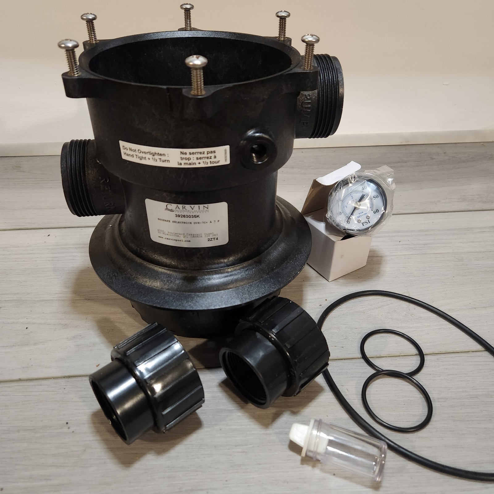 7-Way Multi-Port Valve Carvin Laser Swimming Pool L192 L225 Sand Filters (READ) gallery