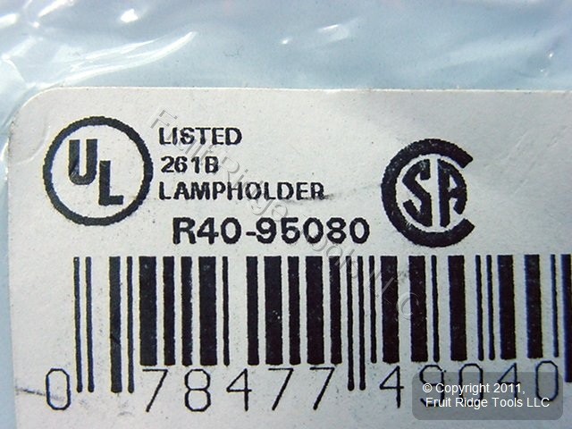 Leviton Black Keyless Light Socket Lamp Holder 1/8 IPS Threaded Cap 660W 95080 gallery